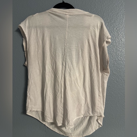 White free people lightweight tee - Picture 3 of 3